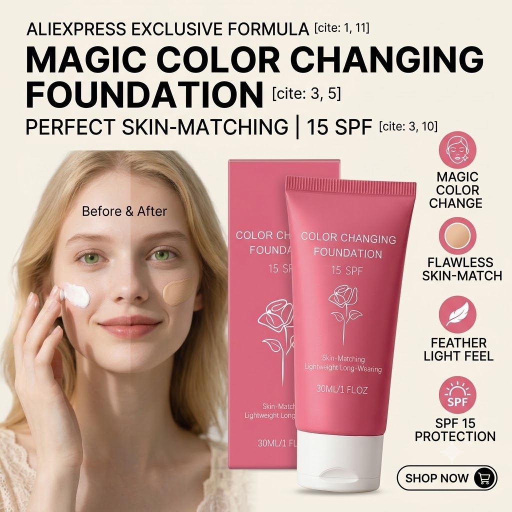 Face Moisturizer Spf - كريم أساس سائل متغير اللون بعامل