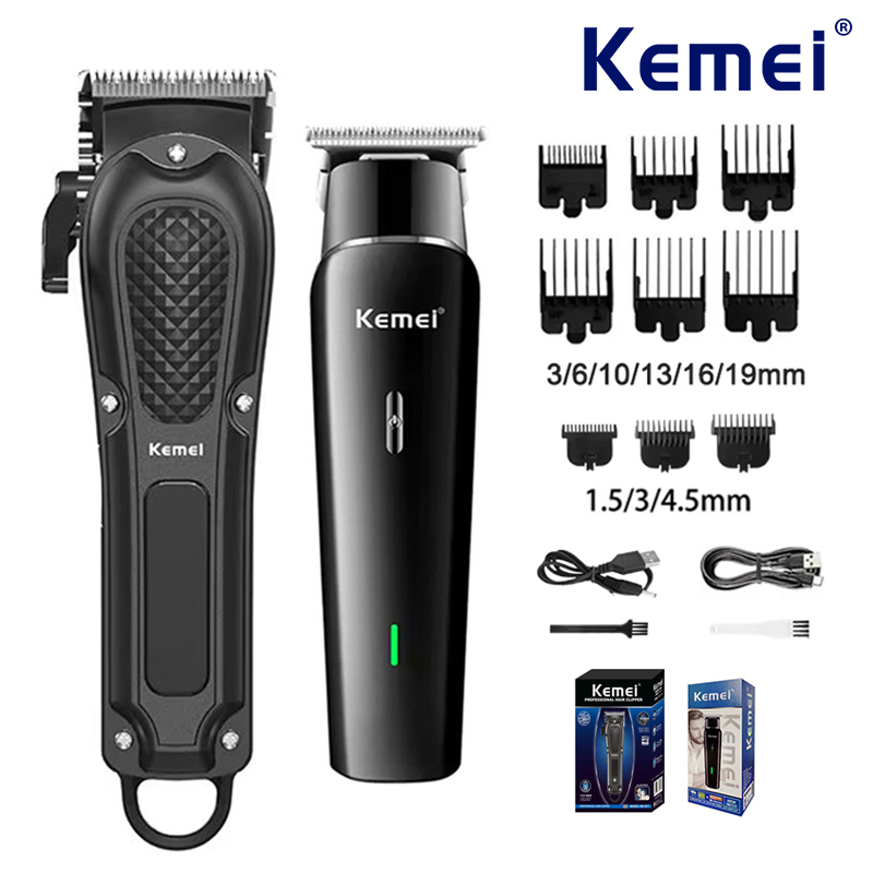 Mens Grooming Tools - Kemei مقص الشعر الكهربائية مجموعة UBS