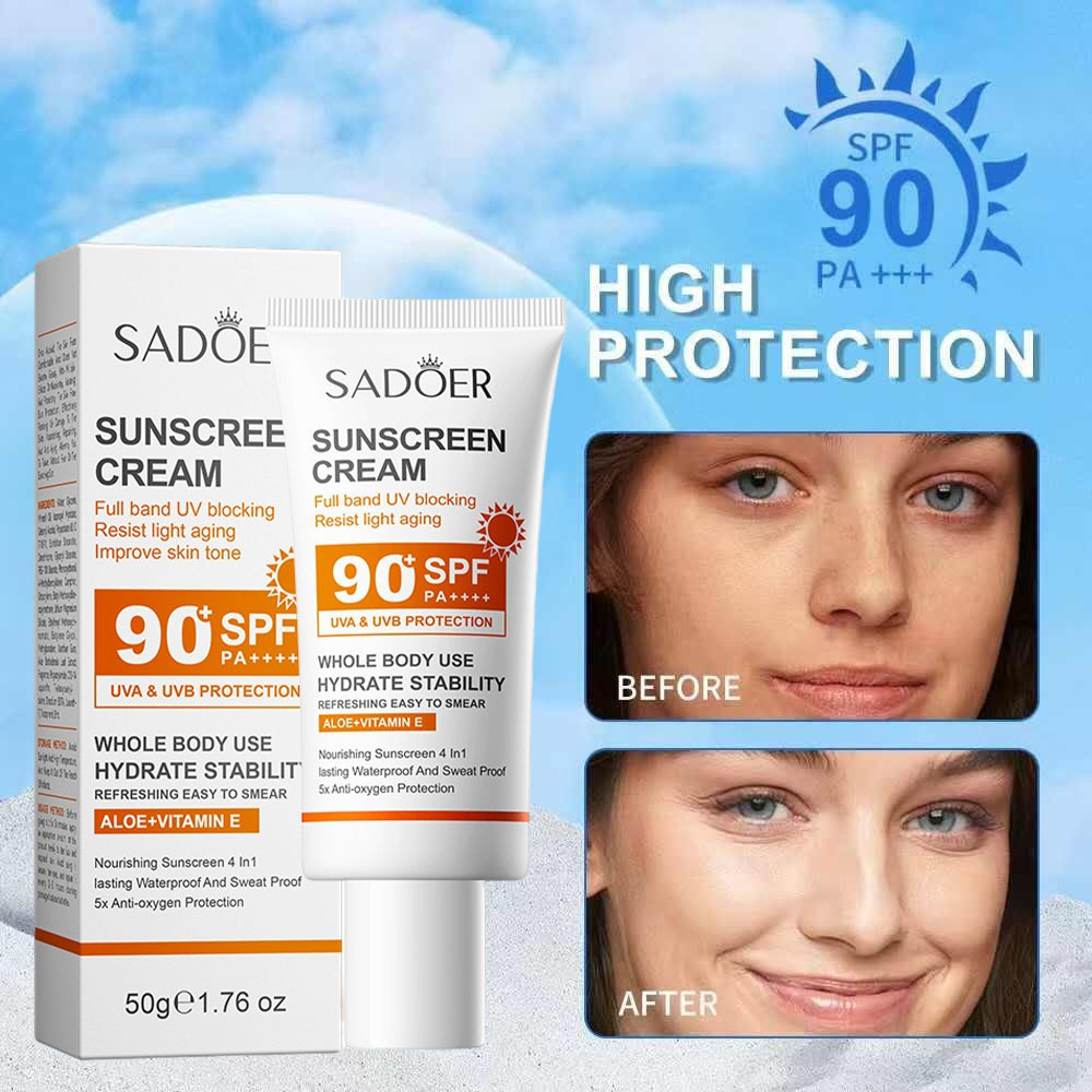 Face Moisturizer Spf - كريم Sadoer الواقي من الشمس مع