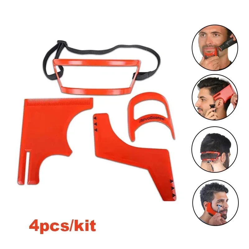 2/4 قطعة أمشاط اللحية الرجالية - مراجعة Mens Grooming Tools وسعره