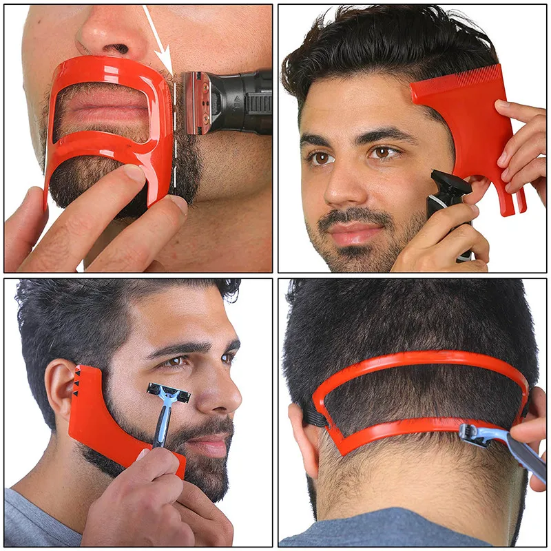 2/4 قطعة أمشاط اللحية الرجالية - مراجعة Mens Grooming Tools وسعره