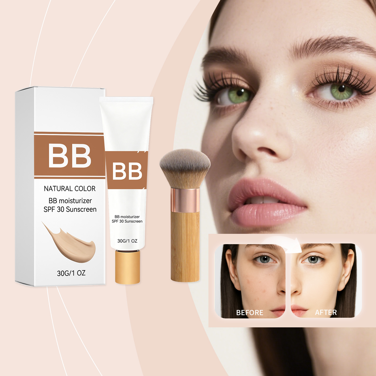 كريم BB مرطب ملون بعامل حماية  - مراجعة Face Moisturizer Spf وسعره
