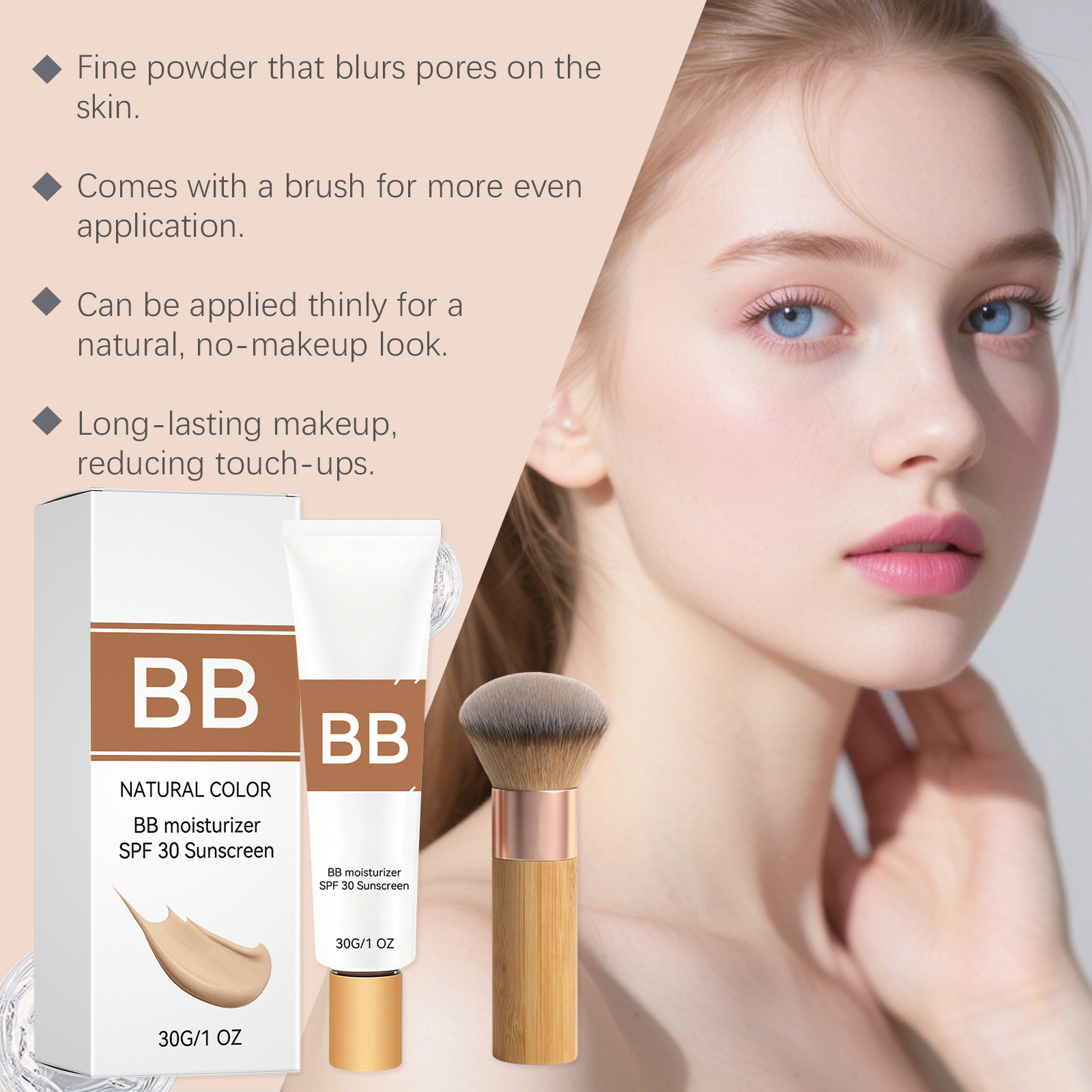 كريم BB مرطب ملون بعامل حماية  - مراجعة Face Moisturizer Spf وسعره