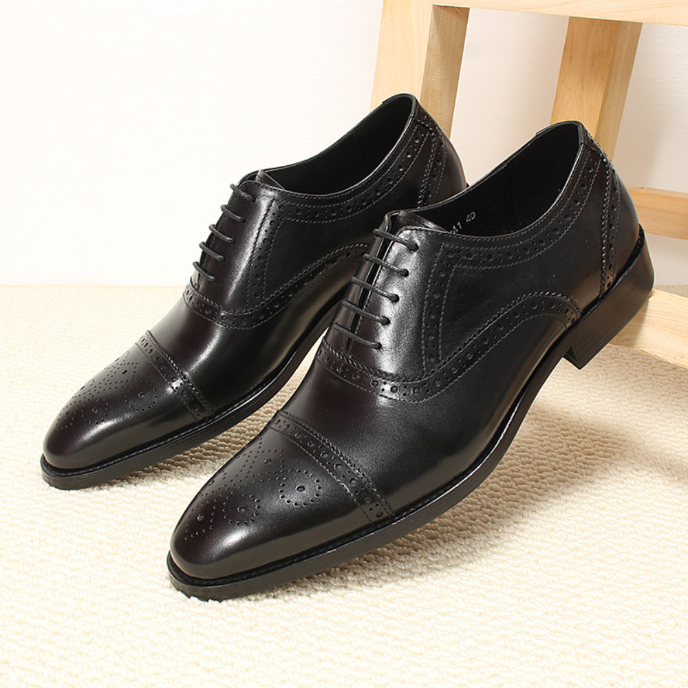 أحذية رسمية رجالية مصنوعة يدوي - مراجعة Men'S Grooming Oxford وسعره