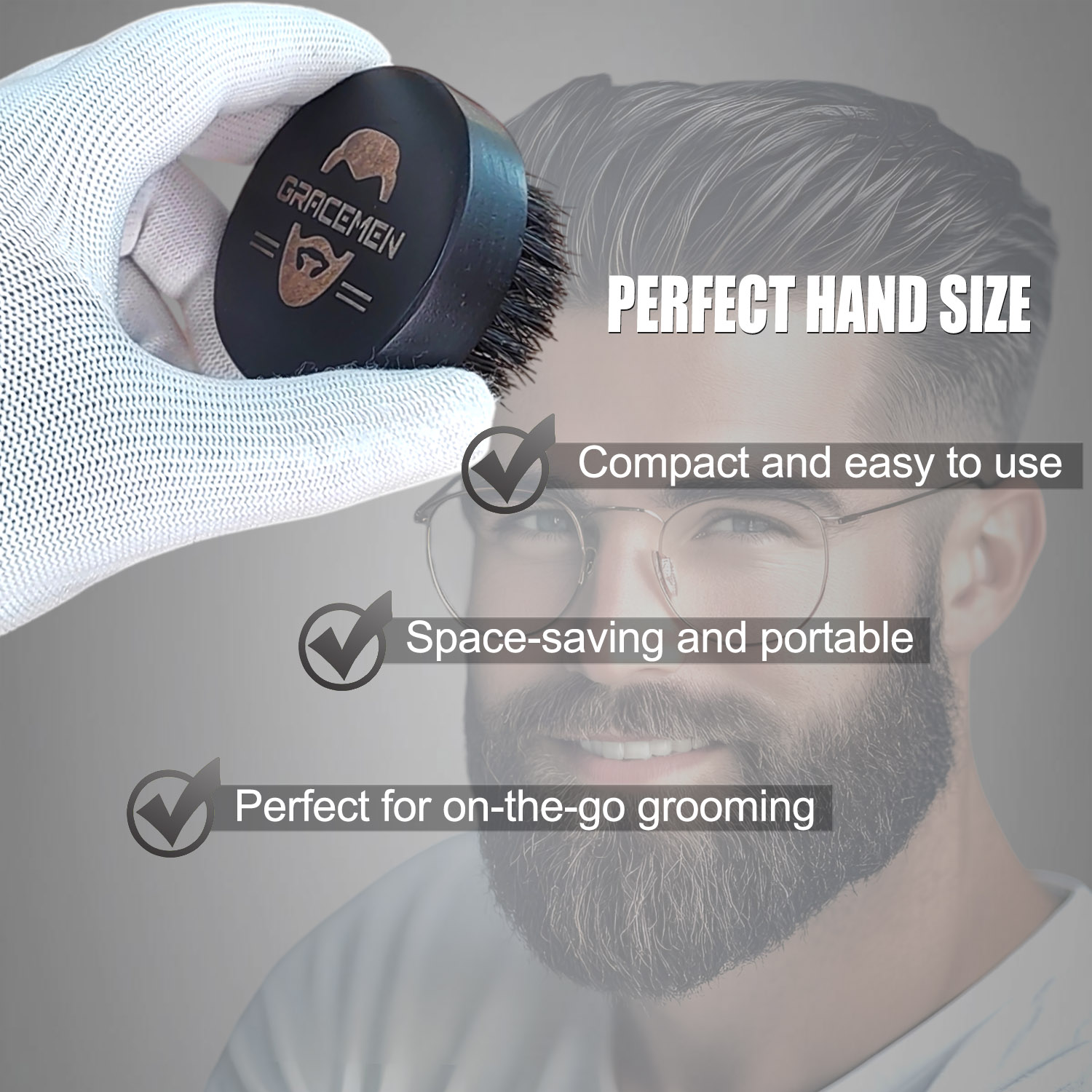 فرشاة اللحية المستديرة للرجال  - مراجعة Men'S Grooming Essentials وسعره