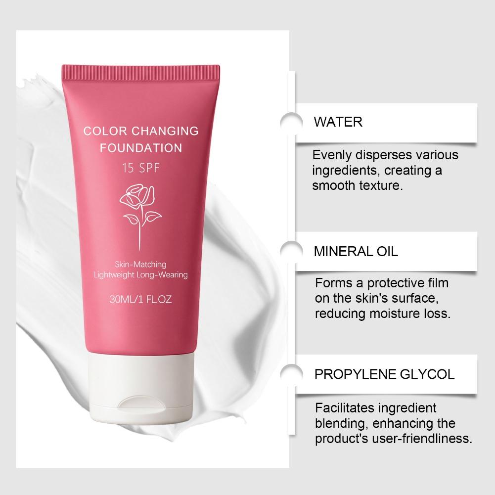 كريم أساس سائل متغير اللون بعا - مراجعة Face Moisturizer Spf وسعره