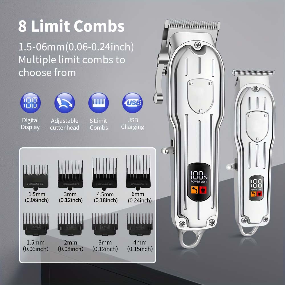 مجموعة قص الشعر الاحترافية مع  - مراجعة Mens Grooming Tools وسعره