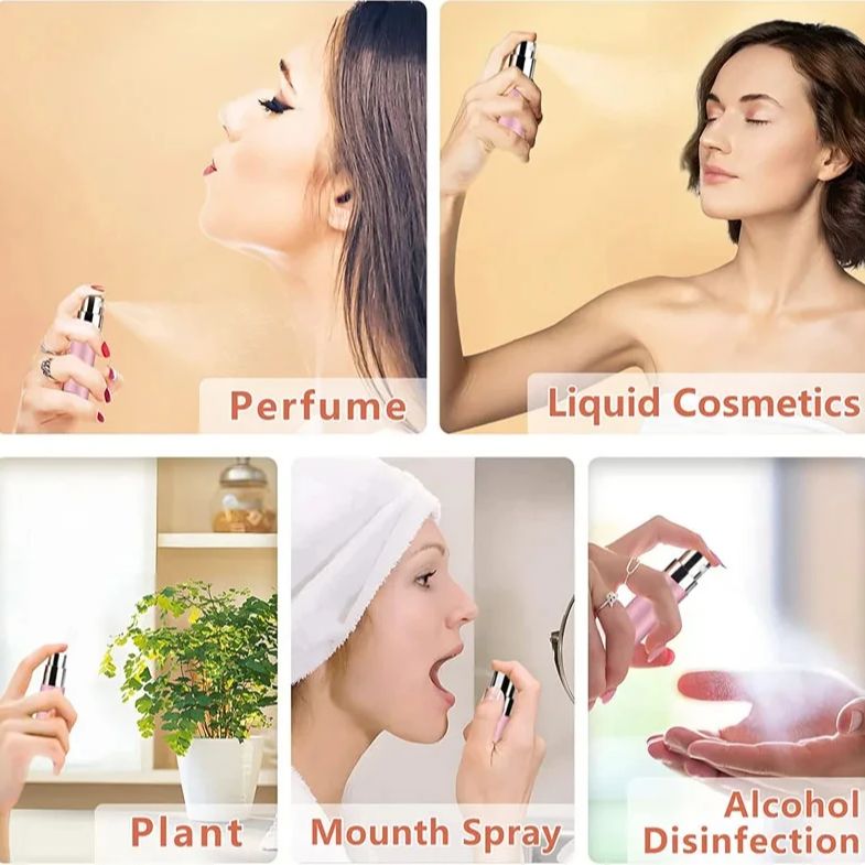 4 قطع + 4 ملحقات رذاذ عطر صغير - مراجعة Cologne Spray Bottle وسعره