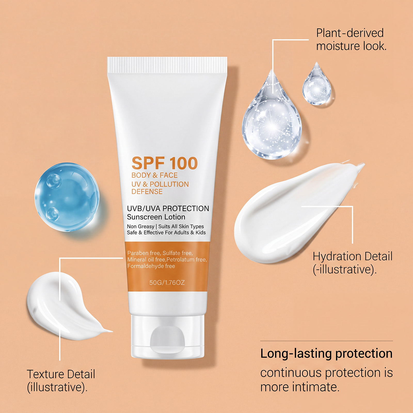 واقي من الشمس بعامل حماية 100، - مراجعة Face Moisturizer Spf وسعره