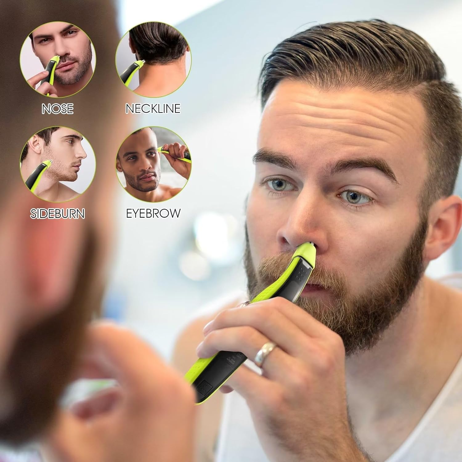 YUKU الأنف الشعر المتقلب استبد - مراجعة Grooming Men'S Hair وسعره