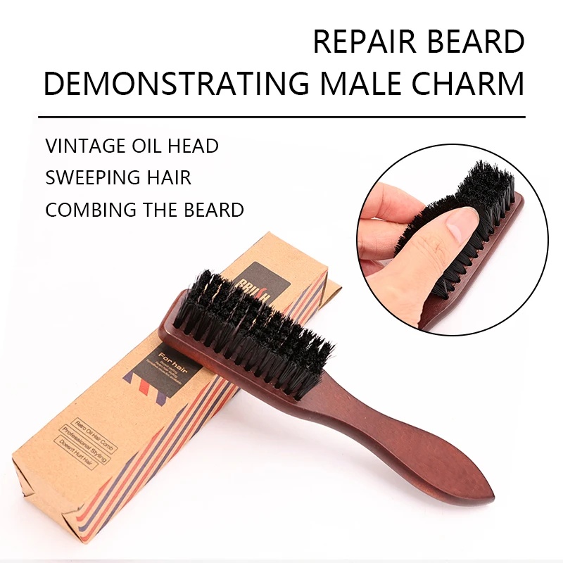 الحلاق المهنية مقبض خشبي شعيرا - مراجعة Grooming Men'S Hair وسعره