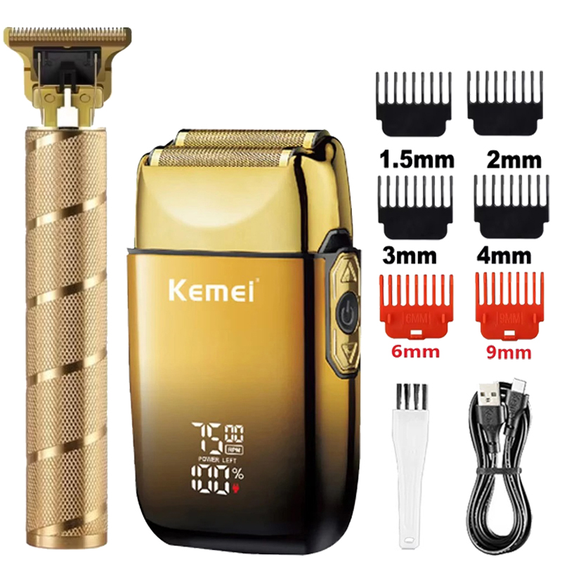 ماكينة حلاقة كهربائية Kemei KM - مراجعة Men'S Grooming Essentials وسعره
