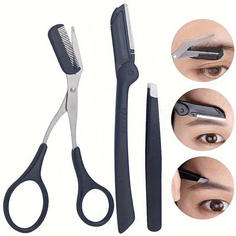 مجموعة 3 قطع من أدوات الحواجب  - مراجعة Men'S Grooming Essentials وسعره