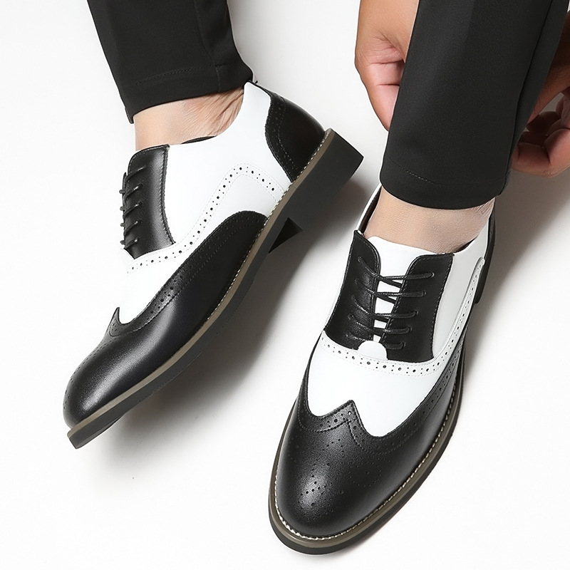 الرجال فستان أحذية جلد طبيعي م - مراجعة Men'S Grooming Oxford وسعره